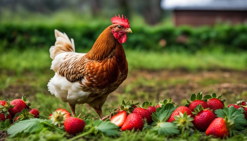 Avoiding Moldy Strawberries for Chicken Health