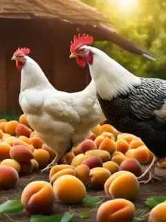 can chickens eat apricots