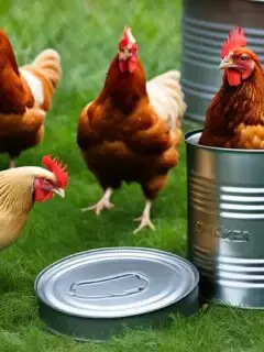 can chickens eat canned chickpeas