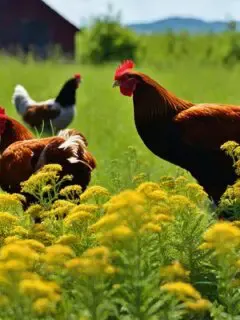 can chickens eat goldenrod
