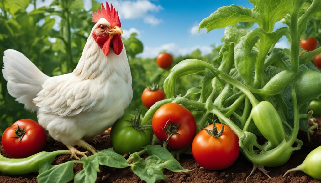 can chickens eat tomato hornworms