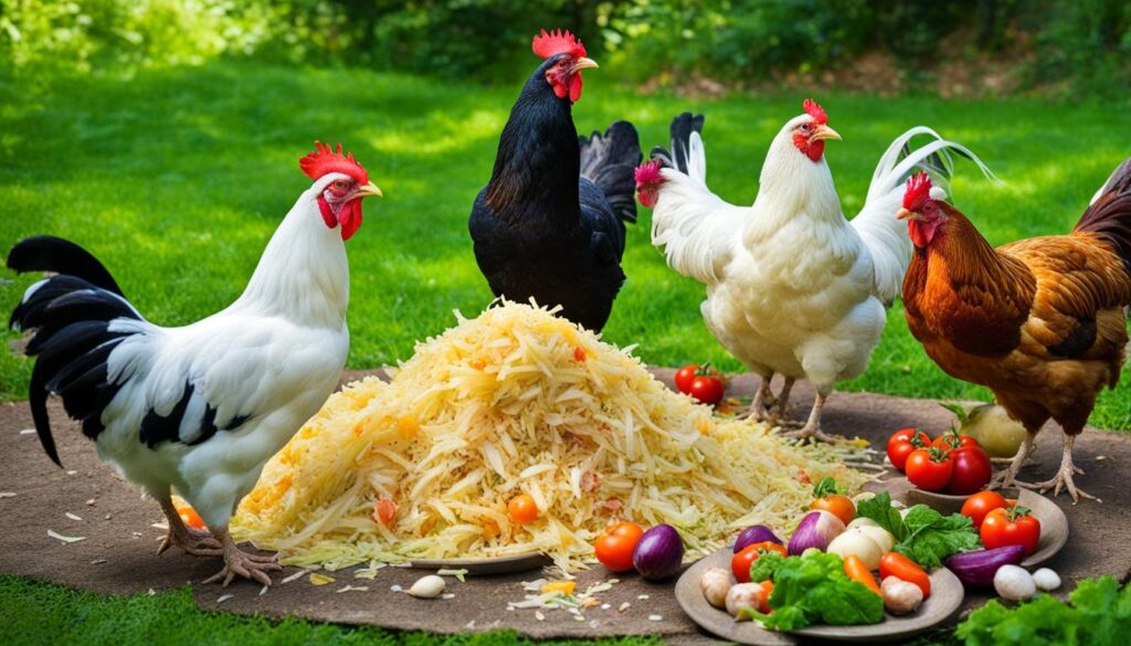 how to prepare sauerkraut for chickens