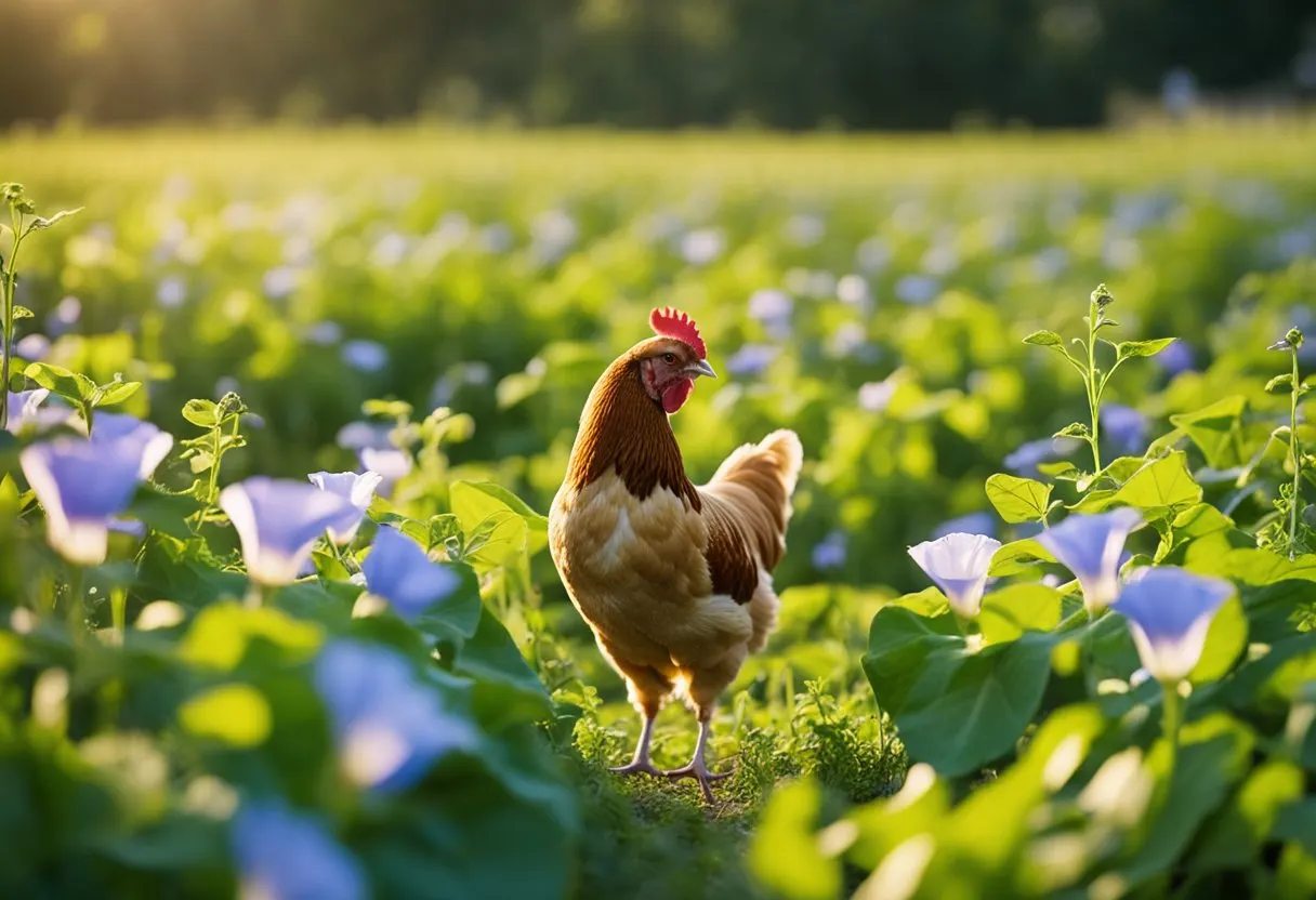 Benefits of Morning Glory for Chickens
