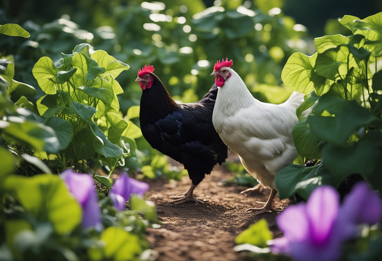 Will Chickens Eat Poisonous Plants?